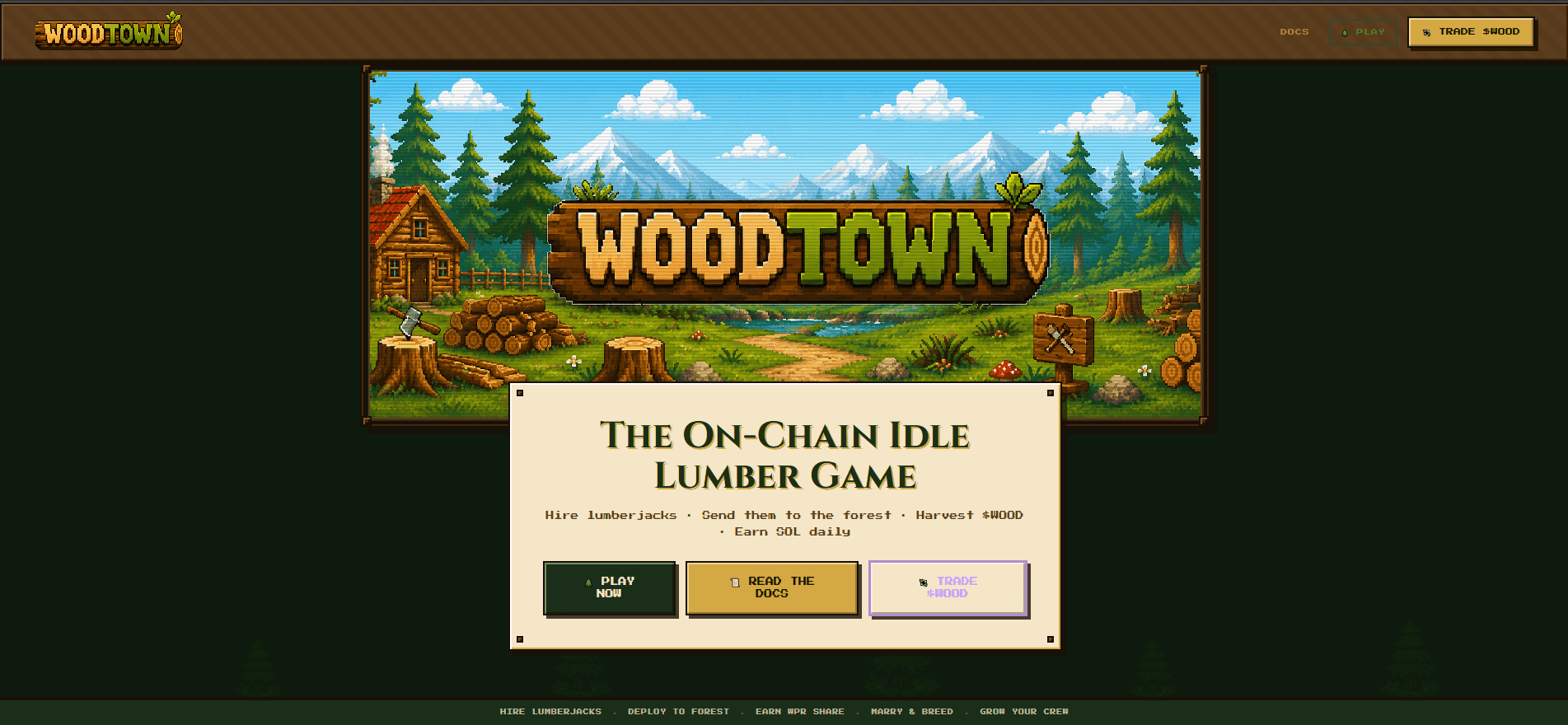 WoodTown screenshot
